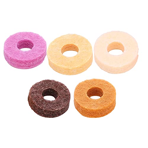 Jiawu Drum Cymbal Felt, Lightweight Portable Hi Hat Felts For Performance #TOP6