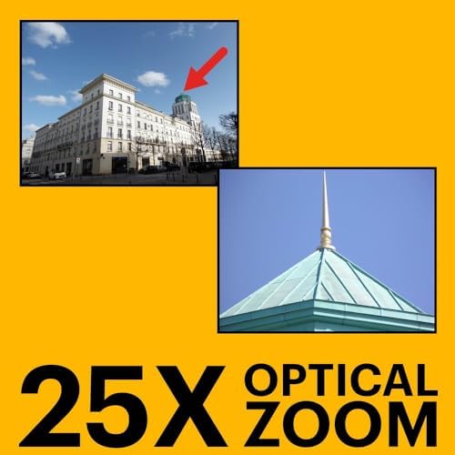 KODAK PIXPRO Astro Zoom AZ255 Dijital Fotoğraf Makinesi -16MP, 25x Optik Zoom, 3 inç LCD Ekran, 1080P Full HD Video (Beyaz) - Görsel 4
