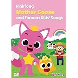 Pinkfong Mother Goose and Famous Kids' Songs ピンキッツ マザーグース＆キッズソング 英語ソングDVD 名作童謡 英語の歌 全77曲収録 英語字幕 英語歌詞小冊子付き 幼児・子供向け 幼児 子供 小学生向け アニメ キッズ 知育 教育