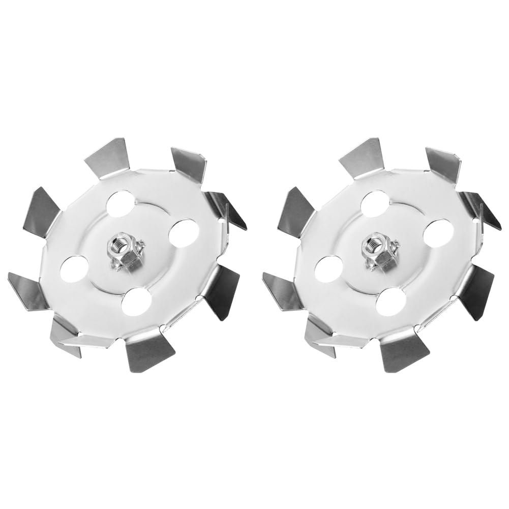 Plmvhpb 2pcs Impeller Mixing Attachment Electric Drill Rod Attachment Cement Mixing Stick Mixer Mixing Attachment