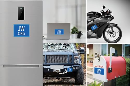Image of JW.ORG Magnet Decals, （4 Pack） 3.1x2Inches,Duty Automotive Magnet for Car, Truck, SUV or Any Other Magnetic Surface
