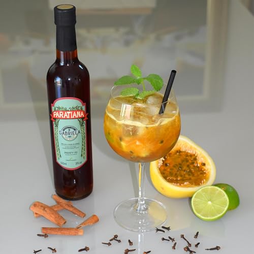 Kit 4 Cachaças Gabriela Paratiana 500 ml Artesanal Premium Premiada Paraty Destilada Presente Jorge