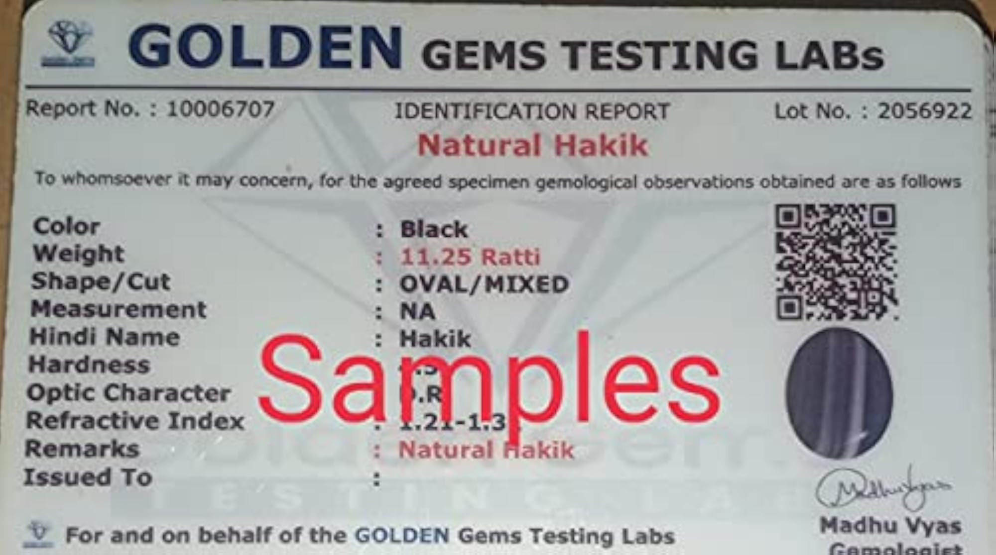 Natural Sulemani Hakik Stone Certified, 3.50 Carat