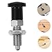 SOLUSTRE Useful Spring Plunger Tool Stainless Steel Knob M10 Reset Spring Plunger for Industrial and Toolbox Use