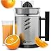 Produktbild Balter ZP-03 Zitronenpresse Entsafter - 1L Tank, 120W, 2 Drehrichtungen & 2 Kegel Zitruspresse - Saftpresse - Juicer - Edelstahl, BPA Frei