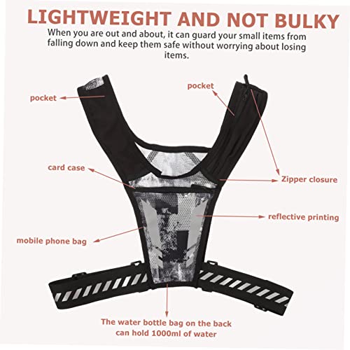 Pochette de poitrine de grande capacité et légère pour vos objets - 3