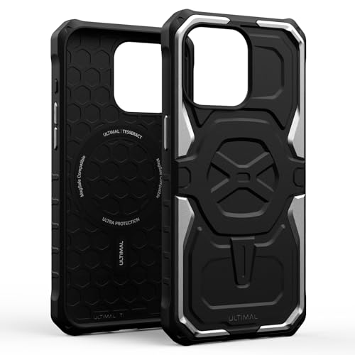 Coque iPhone 15 Pro Max antichoc MagSafe ULTIMAL avec cadre métal robuste