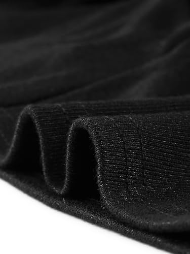Image of Allegra K Cocktail Party Cardigan for Women's Stand Collar Half Sleeve Cropped Bolero Shrug Large Black