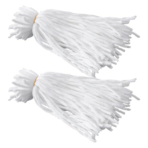 Tofficu Mecha de Riego Automático de Algodón Blanco para Plantas de Interior, Función de Autorriego y Compatible Hidroponía, Paquete de 200 Unidades para Macetas