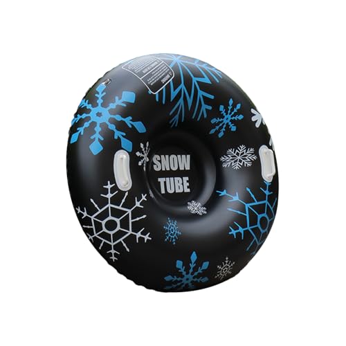 Uoqpty Aufblasbare Schneeröhre | Verdicktes PVC Doppelgriff Donut -...