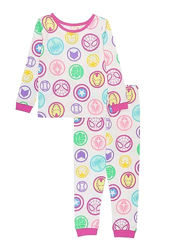 Marvel Toddler Girl's Icons Sleep Set