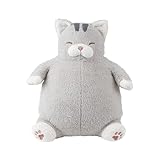 りぶはあと 抱き枕 ねこ肯定感 さばとらのさば Lサイズ(全長約38cm)かわいい 猫 抱きまくら ぬいぐるみ 猫グッズ 27721-72