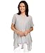 Kensie Women's Shiny Rayon Jersey Top