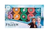 Disney Frozen Stempel Set 15X | ELSA und Anna Spielzeug für Kinder ab 3 Jahren | Eiskönigin Stempelset Bastelset für Mädchen Frozen Kreativ Set für Kindergeburtstag und Schule