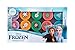 Produktbild Frozen Stempel Set 15X | ELSA und Anna Spielzeug für Kinder ab 3 Jahren | Eiskönigin Stempelset Bastelset für Mädchen | Disney Frozen Kreativ Set für Kindergeburtstag und Schule