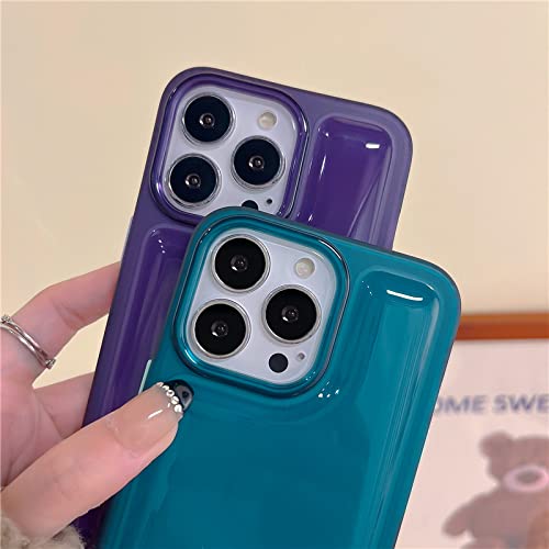 Coque silicone bande dessinée iPhone 14 Pro Max violette - 4