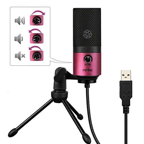 USB-Kondensator-Mikrofone von Fifine, für Gesang-Aufnahmen im Tonstudio(K669) – Bild 4
