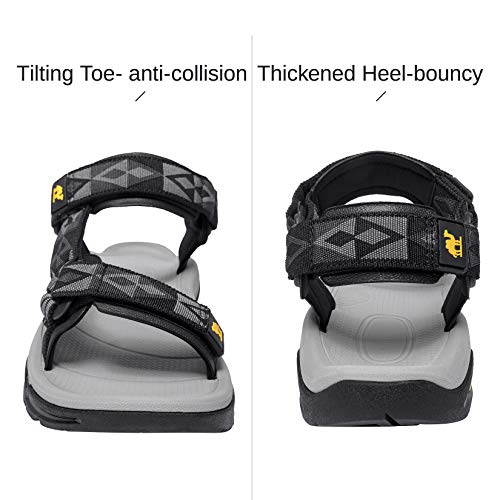 CAMEL CROWN Waterproof Hiking Sandals Women Arch Support Sport Comfortable Walking Water Sandals for Beach Travel Athletic2