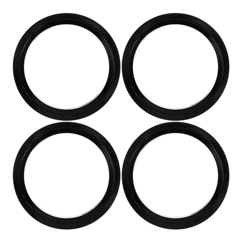 Healeved Anillos Centradores para Ruedas de Coche 4 Piezas Adaptadores de Buje Central Plástico 671-561 MM Reducción de Vibraciones Ajuste Estable y Compatible para Repuesto Automotriz