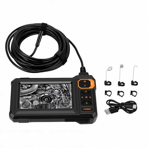 Endoscope double objectif Naroote pour inspecter les moteurs et canalisations