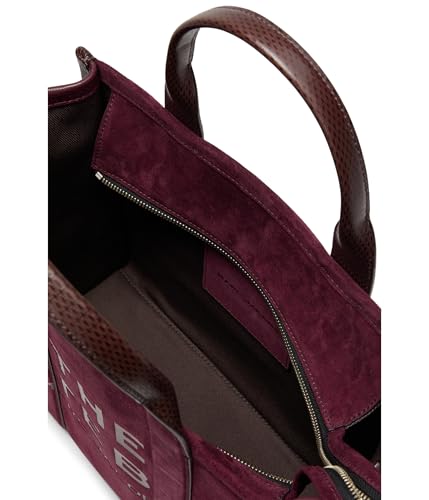 Marc Jacobs The Suede Medium Tote Bag, Dark Plum3