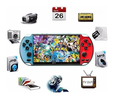 Image of NextTech UHD 4K Console with Retro Built-in Games | Portable Handheld Video Game Console for Kids and Adults (PlayVault)