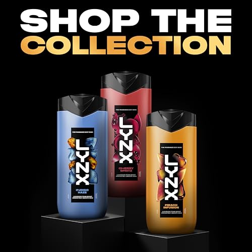 Lynx Fine Fragrance Collection Cherry Spritz Premium Body Wash Shower Gel for 12 hours of freshness, infused with a cherry, red apple & amber scent 400 ml - Image 5