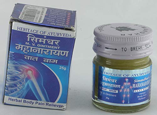 Simandhar Mahanarayan Vaat Balm - 25 g (Pack of 3)