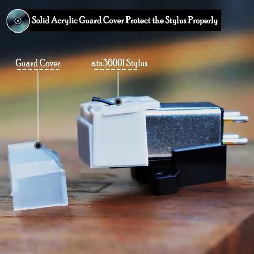 Image of Newly Upgraded Diamond ATN3600L ATN3600LC ATN91 ATN90 Conical Replacement Stylus Needle, Compatibility for Audio-Technica AT-LP60 Series, AT-LP60X, AT-LP60XBT Turntable Player