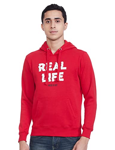 Get in Men’s Cotton Sweatshirt (GI-SS-2_Red_XL)
