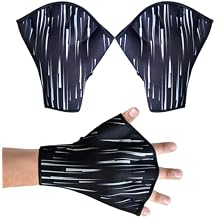 Swimming Gloves Aquatic Swim Training Glove Neoprene Webbed Fitness and Water Aerobics Resistance Gloves for Men Women Children