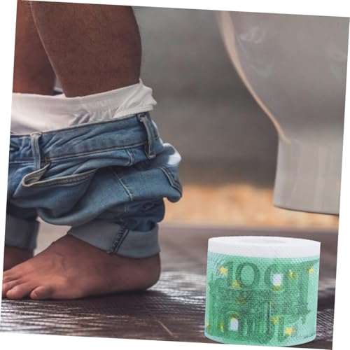 MOTHNUR 2ロール カラフル印花トイレットペーパー 柔らかく肌に優しい倍巻き使い捨てナプキン 家用装飾用紙 トイレ空間を彩るデザイン紙