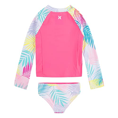 Hurley girls Long Sleeve Rash Guard Swimsuit4