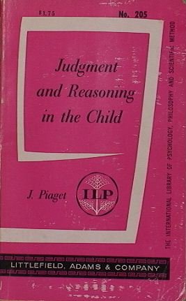 Judgment and Reasoning in the Child B0011V098K Book Cover