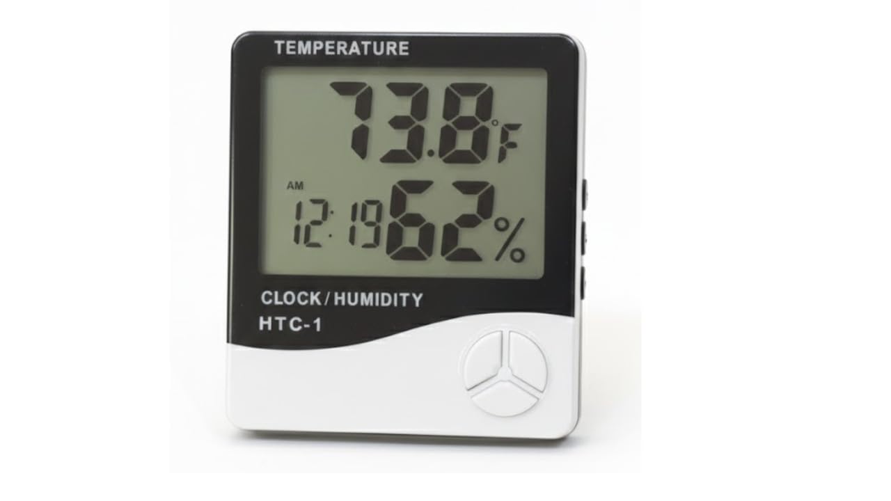 hygrometer temperature humidity meter HTC-1 Digital LCD Temperature Humidity Meter.