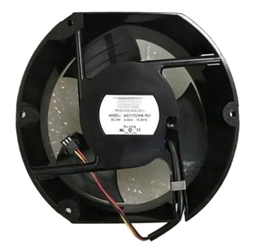 Ventilateur MGT1724HB-R51 24V à haut débit d'air 15.84W à 3 fils