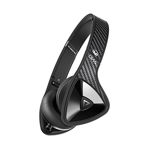 Monster DNA On-Ear Headphones (Black Carbon Fiber)