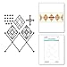 Spellbinders Kaleidoscope Argyle Slimline Collection Metal Etched Dies