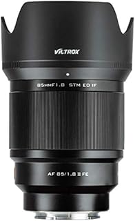 VILTROX 85mm F/1.8 F1.8 Mark II STM Full-Frame 85mm f1.8 ii for AF Auto Focus for Sony E-Mount Camera A7III A7RIII A7SII A7II a6500 a6400 a6300
