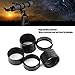 Telescope Extension Tube Set 8 PCS Lens Extension Rings 3/5/7/10/12/15/20/30mm Extending Ring for Astronomical Telescopes Cameras Eyepieces Focal Length Extension Tube Kit M42x0.75