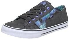 Gris Plaid Grey Turquoise