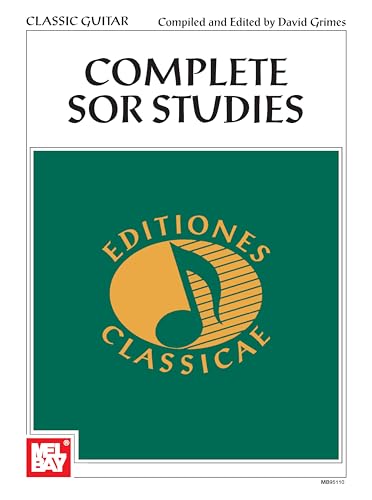  Complete Sor Studies for Guitar: Classic Guitar