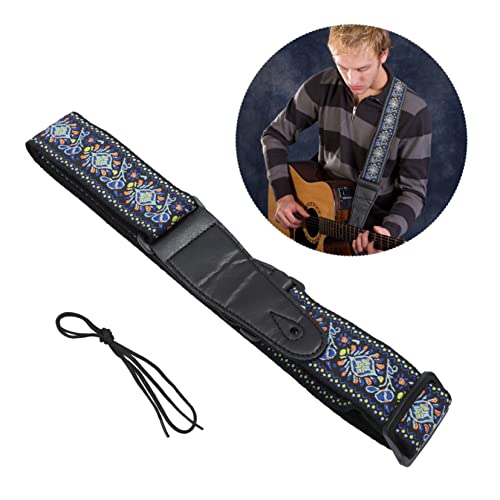 FAVOMOTO 1Pc Sangle De Guitare Ceinture En Cuir Guitare Classique Sangles Réglables Guitare Classique Coton Ceinture De Guitare Guitare Accessoires Coton Sangle De Guitare Broderie - Les Beatles, Paul McCartney, John Lennon, RIngo Starr, George Harrison FAVOMOTO 1Pc Sangle De Guitare Ceinture En Cuir Guitare Classique Sangles Réglables Guitare Classique Coton Ceinture De Guitare Guitare Accessoires Coton Sangle De Guitare Broderie – Image 7