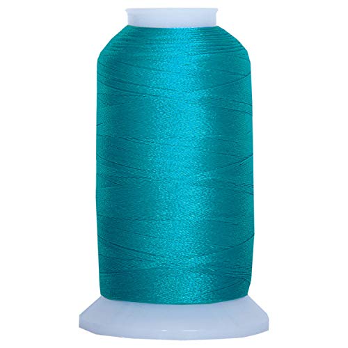 Image of ThreadArt Machine Embroidery Thread, 1000M 40wt, Bright Peacock 1095