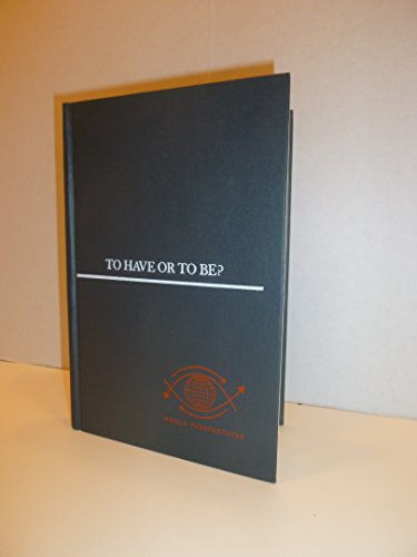 To Have or to Be B000OLNIF4 Book Cover
