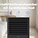 MEDION Smarte Mobile Klimaanlage mit Abluftschlauch P901 (9000 BTU, mobil, inkl. Fensterabdichtung, bis 32m², 3in1,Kühlen Entfeuchten Ventilieren, App- und Sprachsteuerung, Schlafmodus