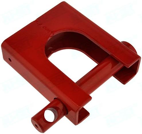 NuSet Heavy Duty 5th Wheel Trailer King Pin Coupler Lock, Red