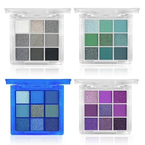 Flintronic 36 Ombretti dal Colore Intenso, Formula Cremosa Sfumabile, 4PZ