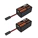 Bonacell 2 Pack Upgraded 2000mAh Lithium-Polymer Replacement Battery for Parrot AR.Drone 2.0