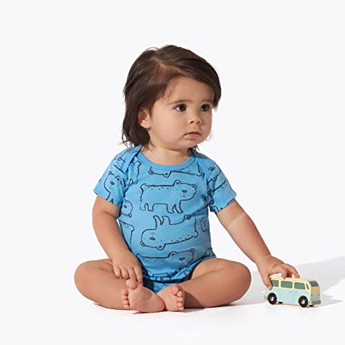 Image of Onesies Brand Baby Boys' 8-pack Short Sleeve Mix & Match Bodysuits